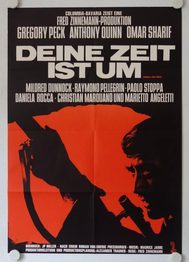 Behold a Pale Horse original release german movie poster